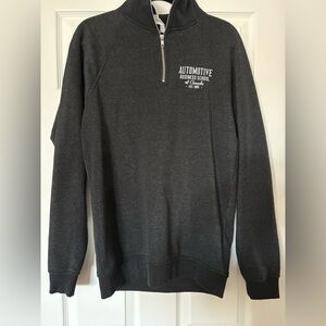 Unisex Charcoal Quarter-Zip. Georgian College Automotive Business School. Small